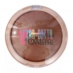 Pudra iluminatoare pentru fata, Iluminator Blush Scanlon - Profesional de 12g Cod 02 Gold Sun sidefat